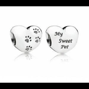 Pandora my sweet pet heart bracelet charm